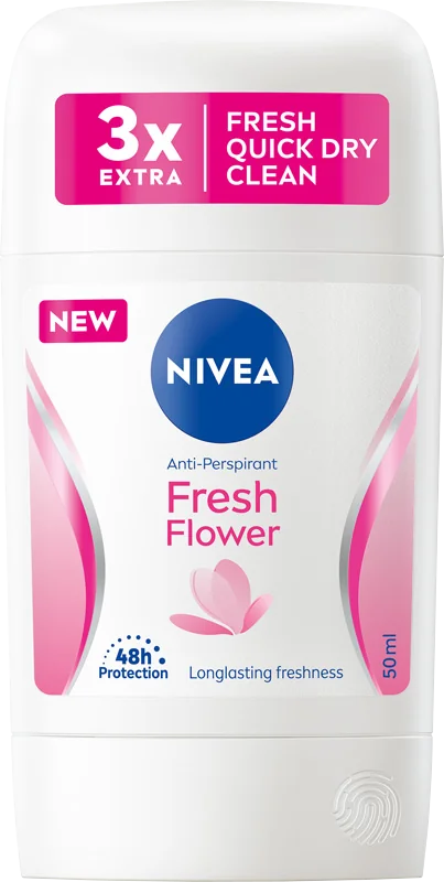 Nivea Fresh Flower, antyperspirant w sztyfcie, 50 ml