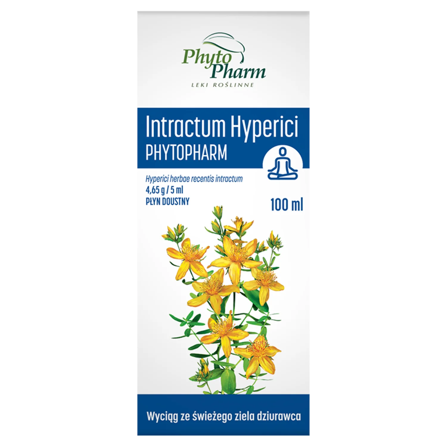 Intractum Hyperici Phytopharm, 4,65 g/5 ml, płyn doustny, 100 ml