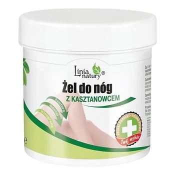 Linia Natury, żel do nóg z kasztanowcem, 250 ml