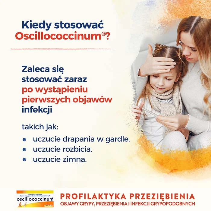 Boiron Oscillococcinum granulki w pojemniku jednodawkowym, 6 dawek