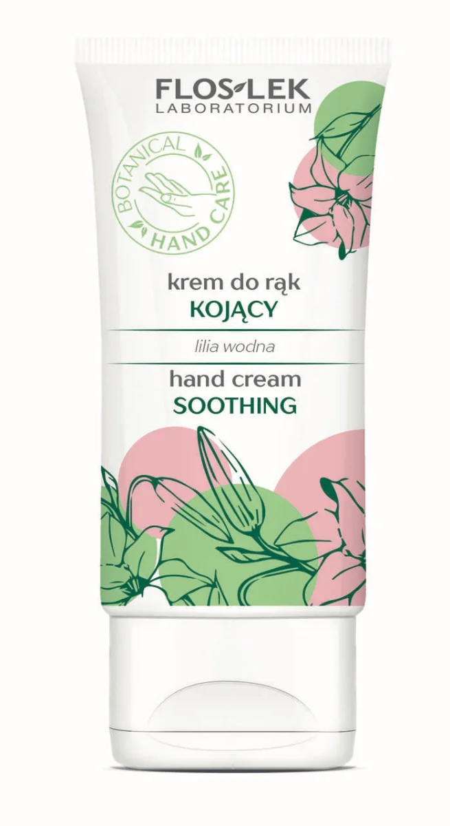 Floslek Hand Care Botanical, krem do rąk kojący, 50 ml