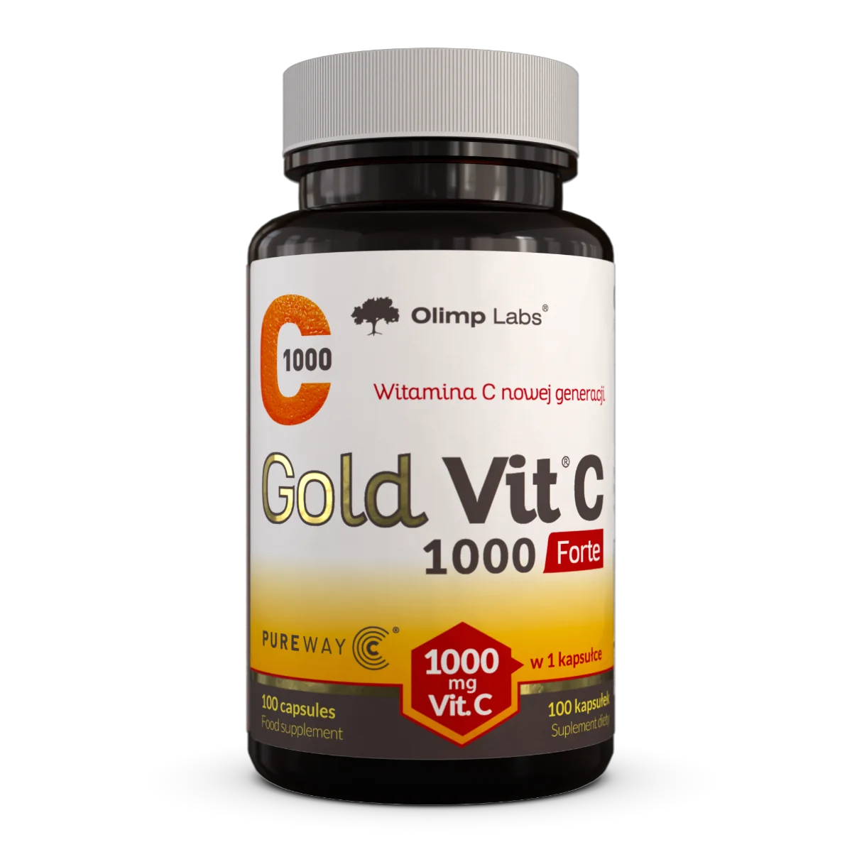 Olimp Gold-Vit C 1000 Forte, 100 kapsułek