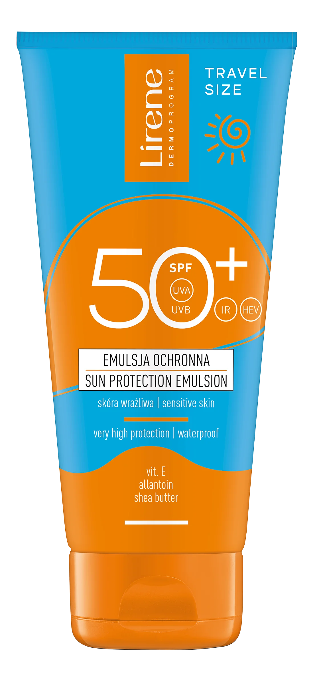 Lirene Sun, emulsja ochronna SPF 50+, 90 ml