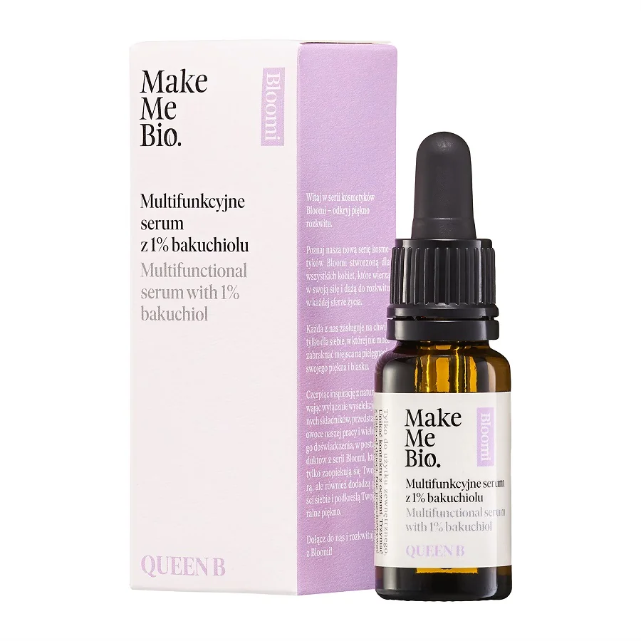 Make Me Bio Bloomi Queen B serum multifunkcyjne z 1% bakuchiolu, 15 ml