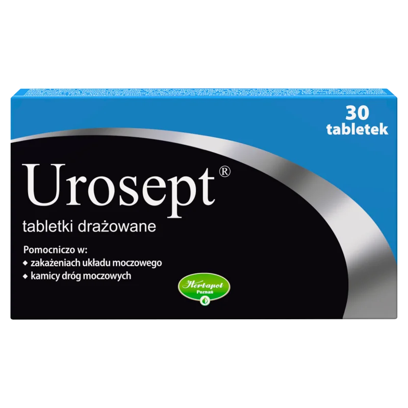 Urosept, 30 tabletek drażowanych