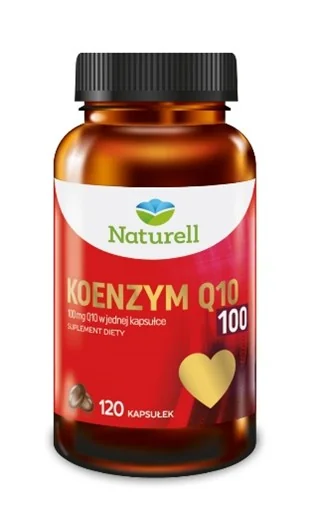 Naturell Koenzym Q10 100, suplement diety, 120 kapsułek