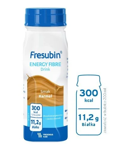 Fresubin Energy Fibre Drink płyn, smak karmelowy, 4 x 200 ml