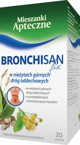 Bronchisan Fix, 1,5g + 0,75g + 0,75g/3g, 20 saszetek