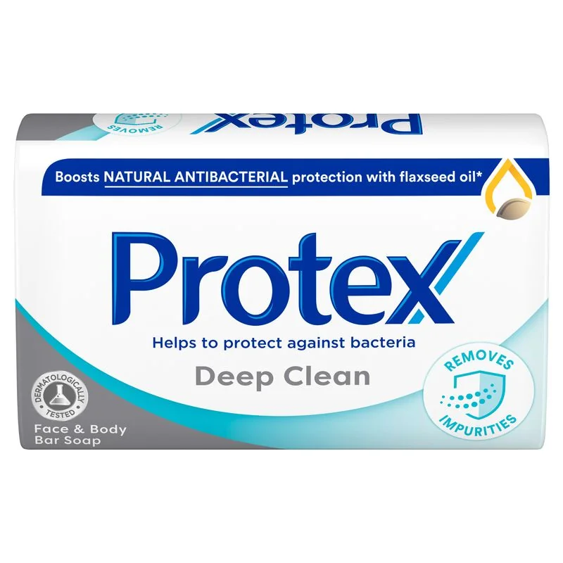 Protex Deep Clean, mydło antybakteryjne w kostce, 90 g