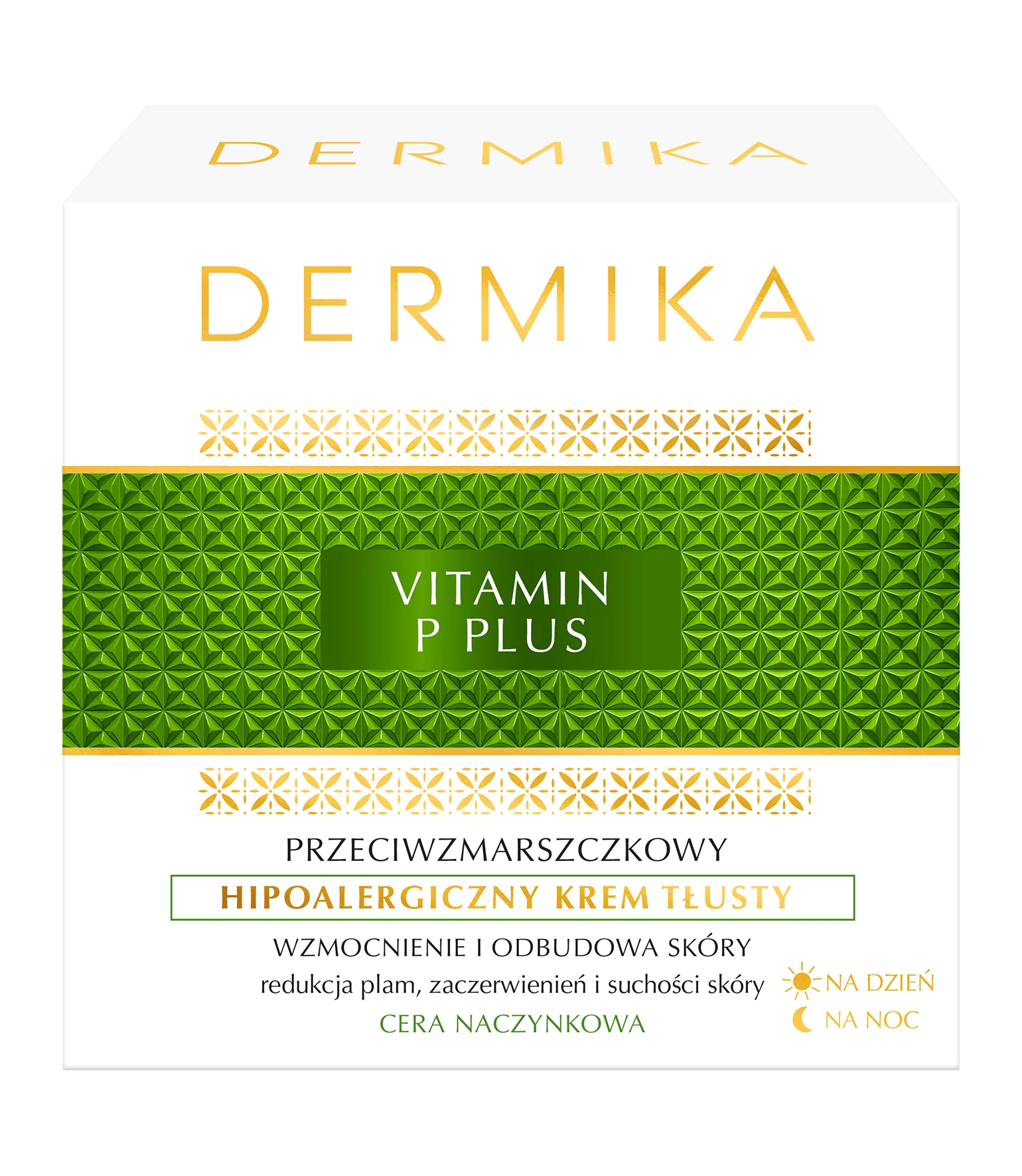 Dermika Vitamin P Plus hipoalergiczny krem tłusty do twarzy, 50 ml