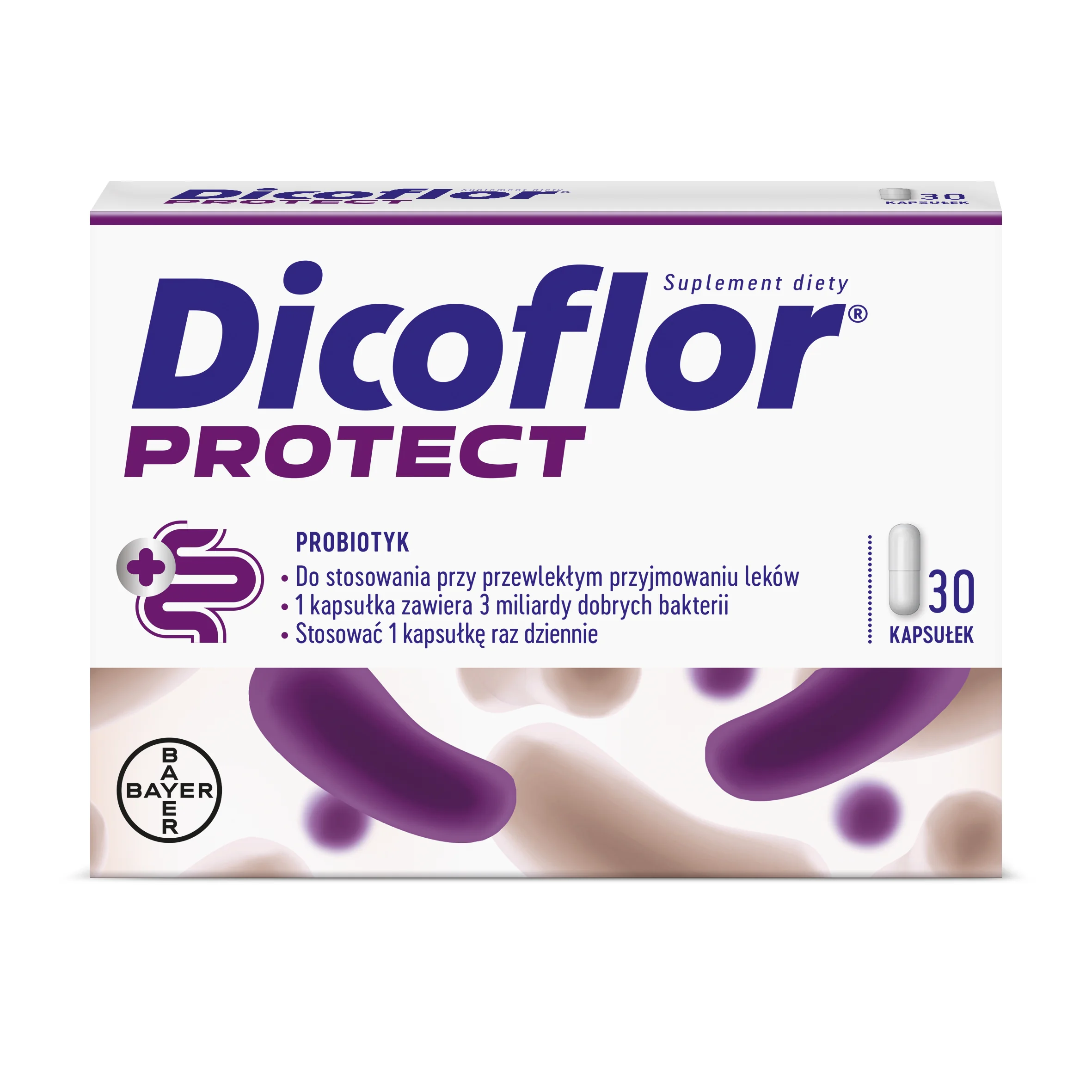 Dicoflor Protect probiotyk, 30 kapusłek