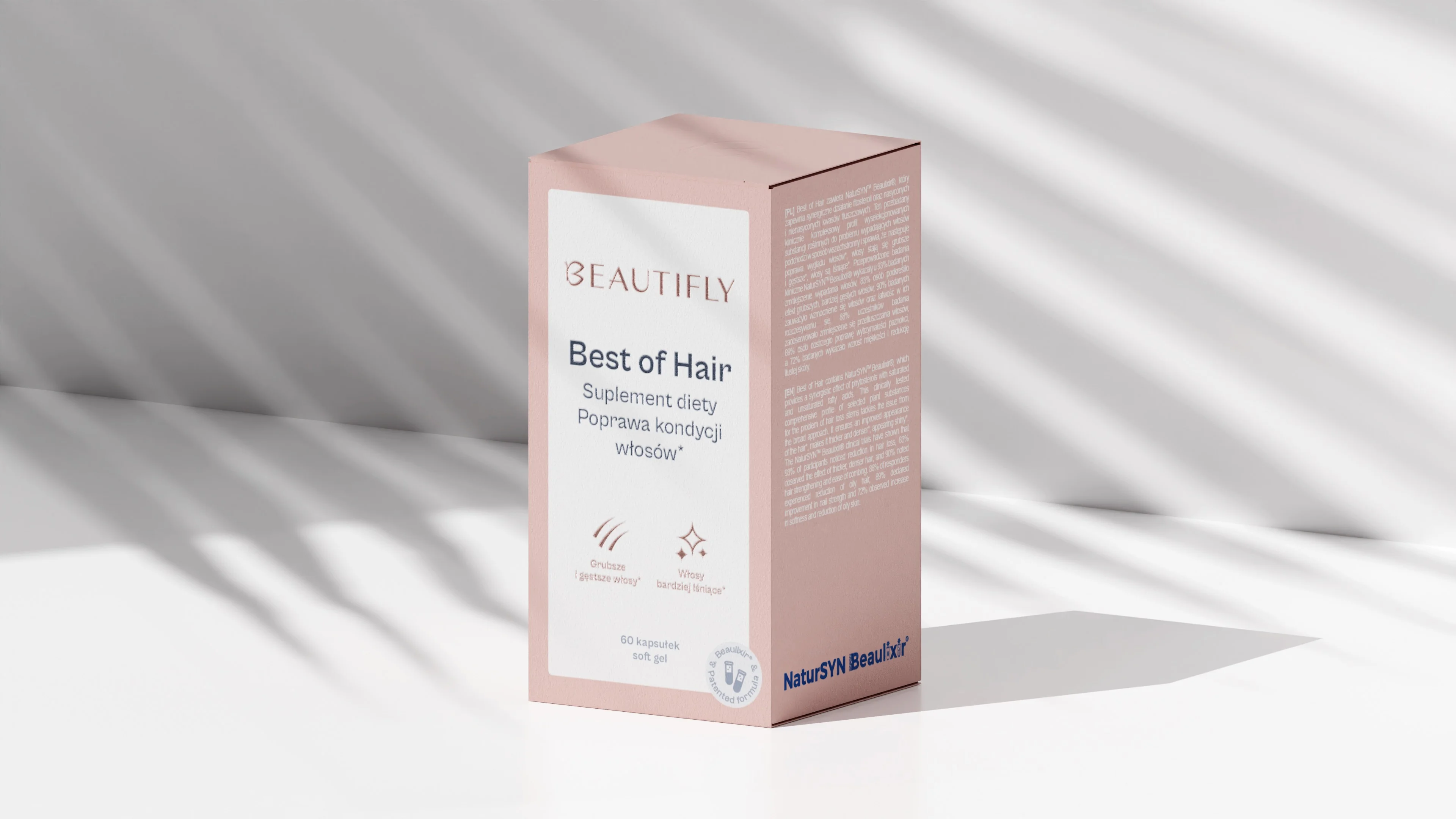 Beautifly Best of Hair Poprawa kondycji włosów 60 kapsułek