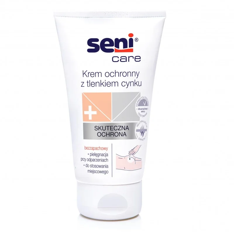 Seni Care, Krem ochronny z tlenkiem cynku, 100ml