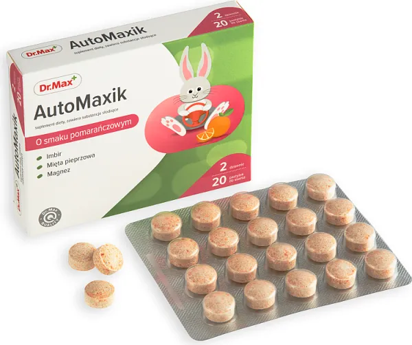 AutoMaxik Dr.Max, suplement diety, 20 tabletek do ssania 