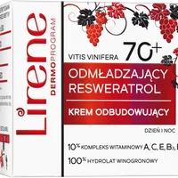 Lirene Resweratol przeciwzmarszczkowy krem odbudowujący 70+, 50 ml