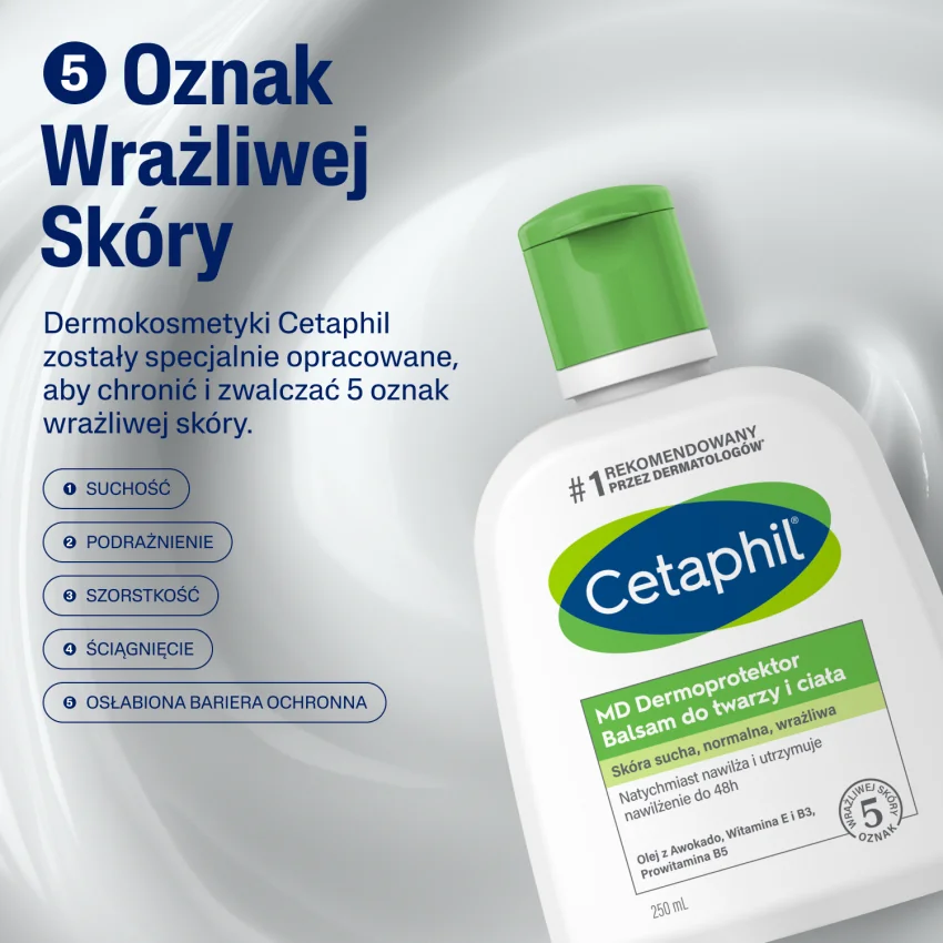 Cetaphil MD Dermoprotektor Balsam do twarzy i ciała, 250ml