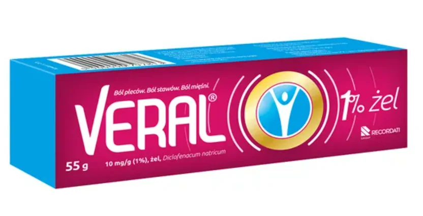 Veral, 10 mg/g (1%), żel, 55 g