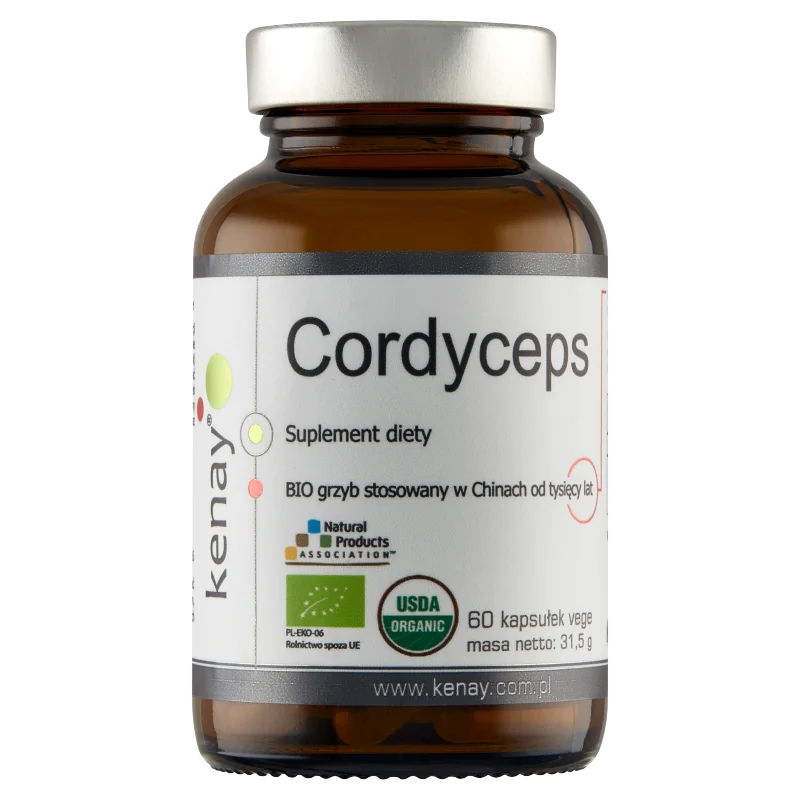 KenayAG, Cordyceps, suplement diety,60 kapsułek