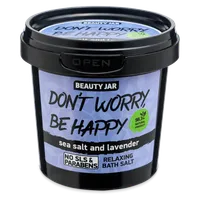 Beauty Jar Don’t Worry, Be Happy relaksująca sól do kąpieli z lawendą, 200 g