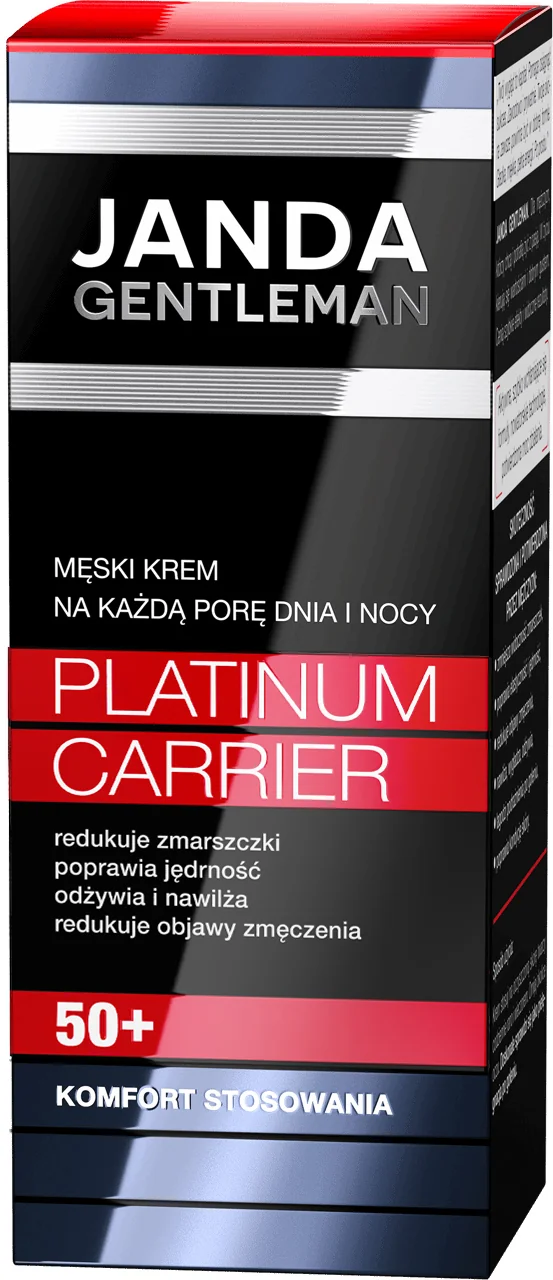 JANDA GENTLEMAN Platinum Carrier 50+ Krem dzień/noc, 50ml