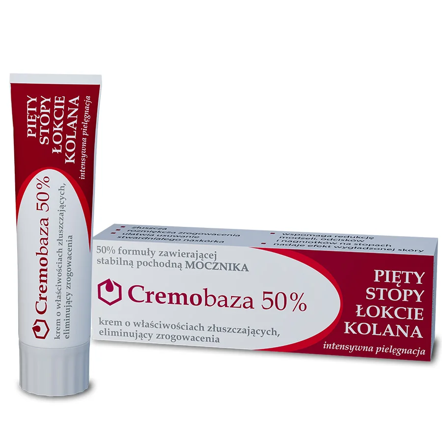 Cremobaza, Krem złuszczający z 50% mocznikiem, 30 g