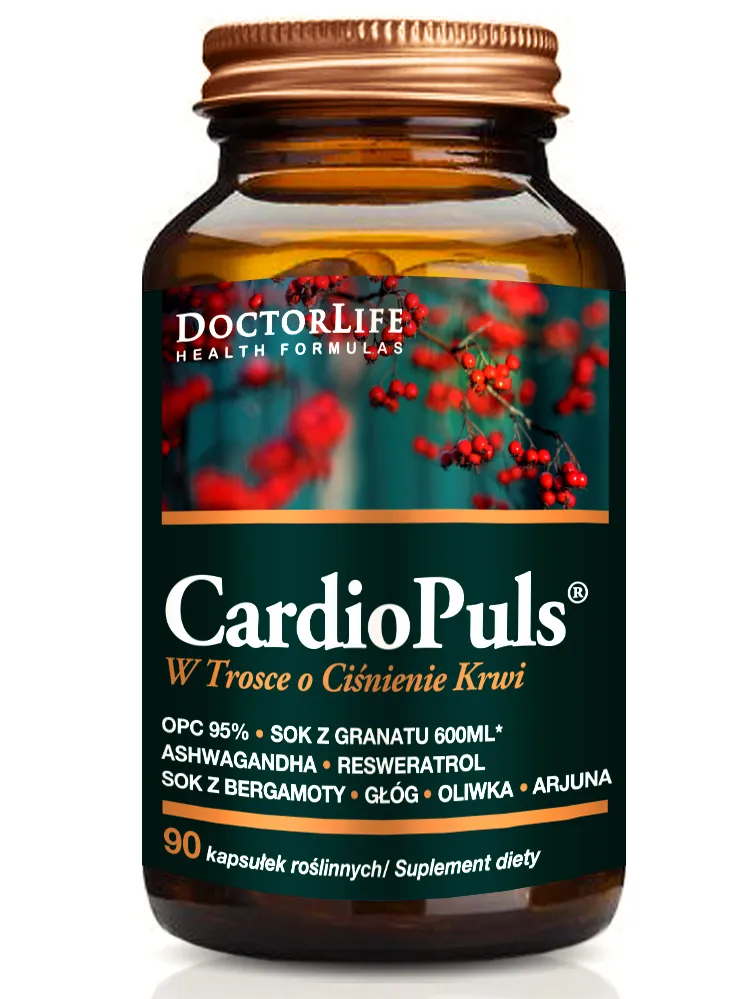 Doctor Life CardioPuls W trosce o ciśnienie krwi, 90 kapsułek