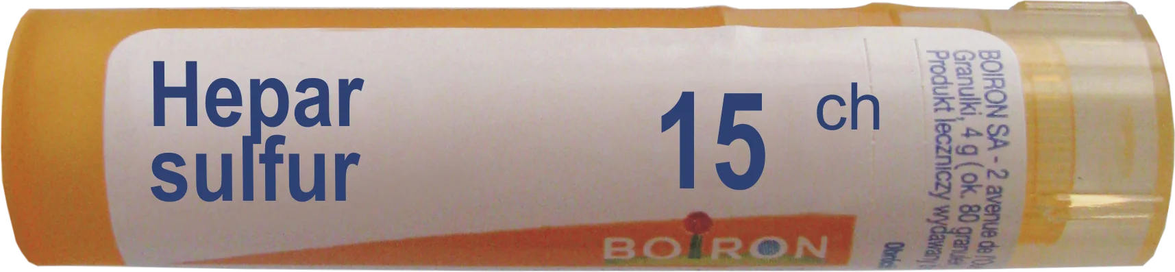 Boiron Hepar sulfur 15 CH, granulki, 4 g