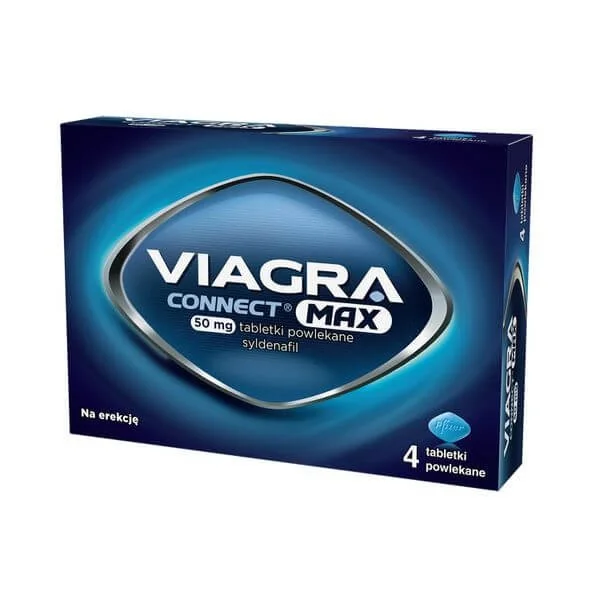 VIAGRA CONNECT MAX 50 mg, 4 tabletki powlekane