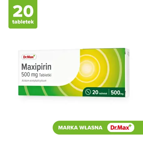 Dr.Max Maxipirin 500 mg, 20 tabletek