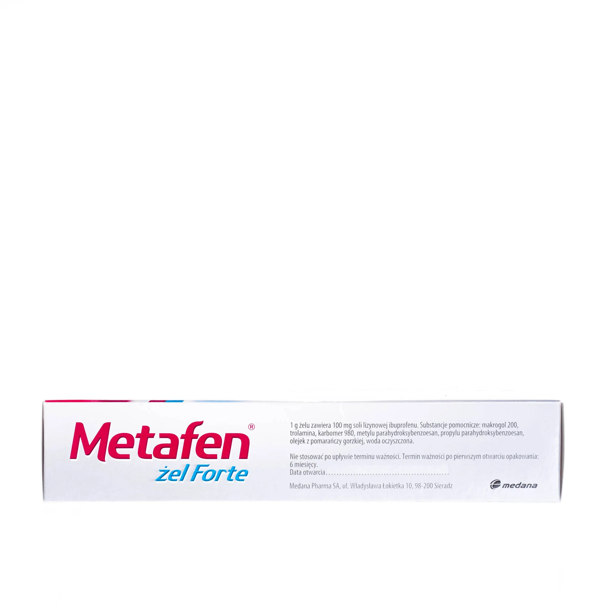 Metafen żel Forte, 100 mg/g, żel, 100 g 