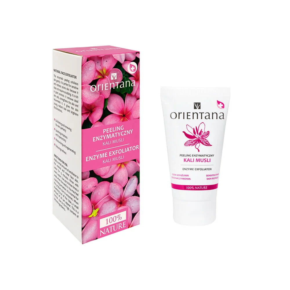 Orientana, peeling enzymatyczny, kali musli, 50 ml