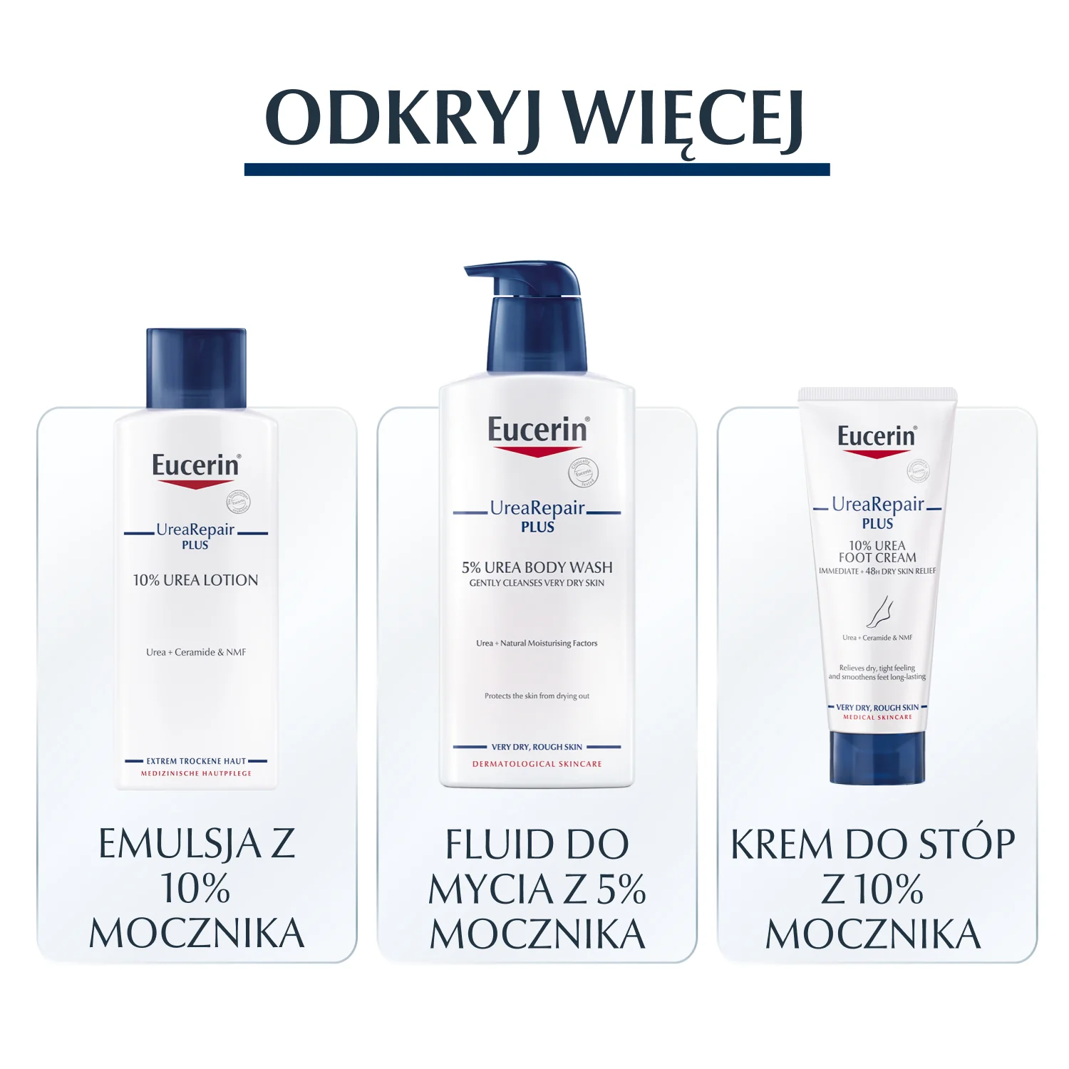 Eucerin UreaRepair PLUS regenerujący krem do rąk z 5% mocznika, 75 ml