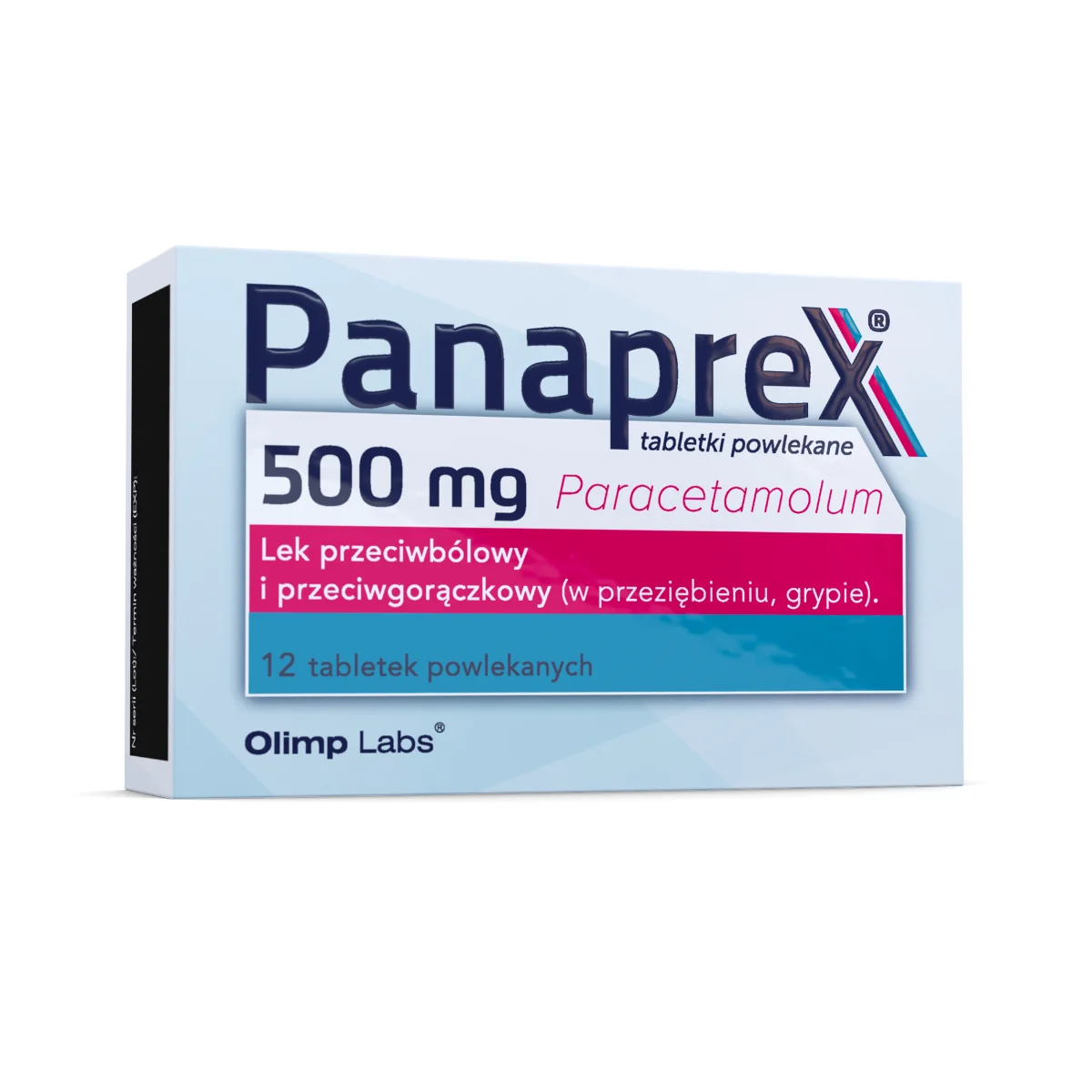 Panaprex, 500 mg, 12 tabletek powlekanych