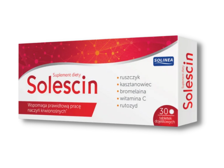 Solescin, suplement diety, 30 tabletek