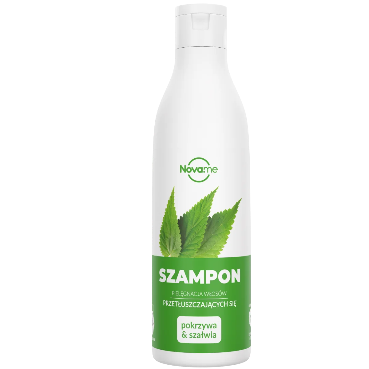 NOVAME, Pokrzywa & Szałwia, szampon do włosów, 300 ml