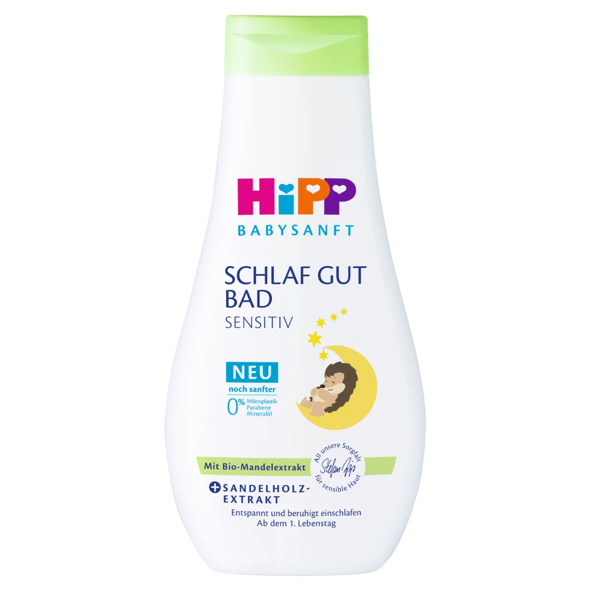 HiPP Babysanft, Płyn do kąpieli na dobranoc, 350 ml