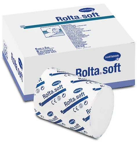 Rolta soft, Opaska opatrunkowa 3m x 10cm, 6 sztuk