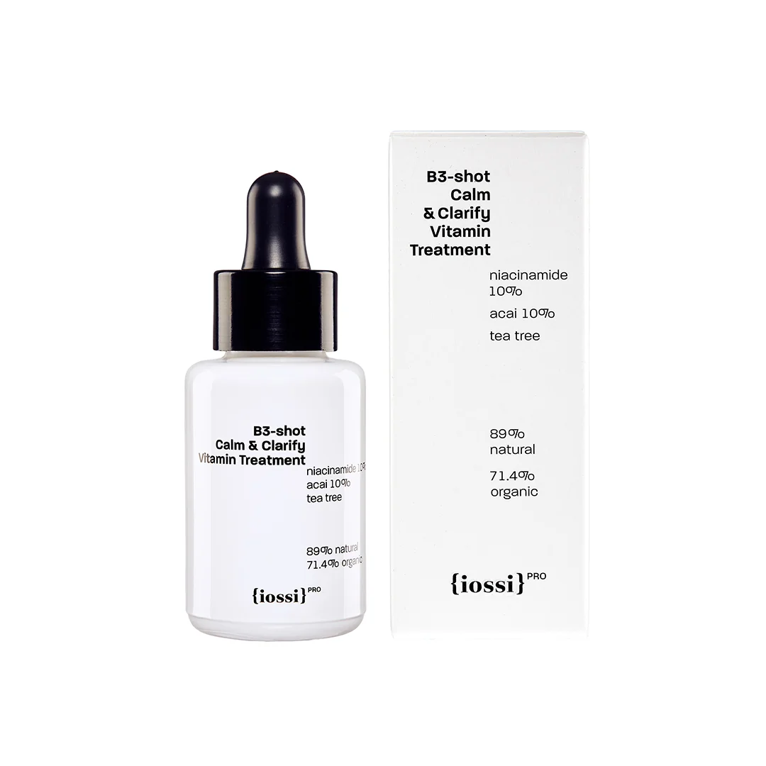 iossi, B3-shot Calm Clarify Vitamin Treatment, serum do twarzy, 30 ml