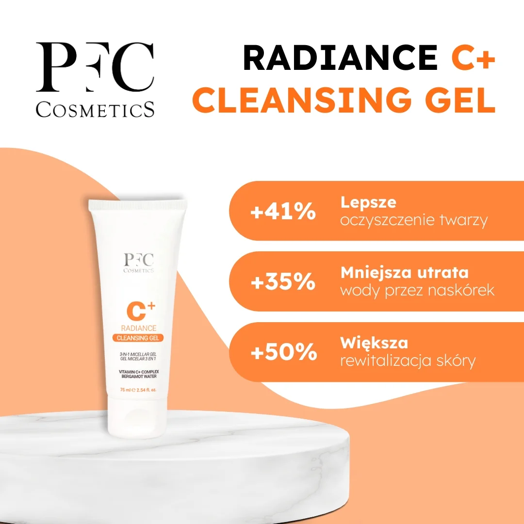 Radiance C+ Cleansing żel do twarzy, 75 ml