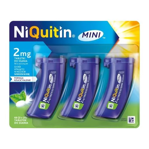 NiQuitin MINI 2mg, 60 szt.