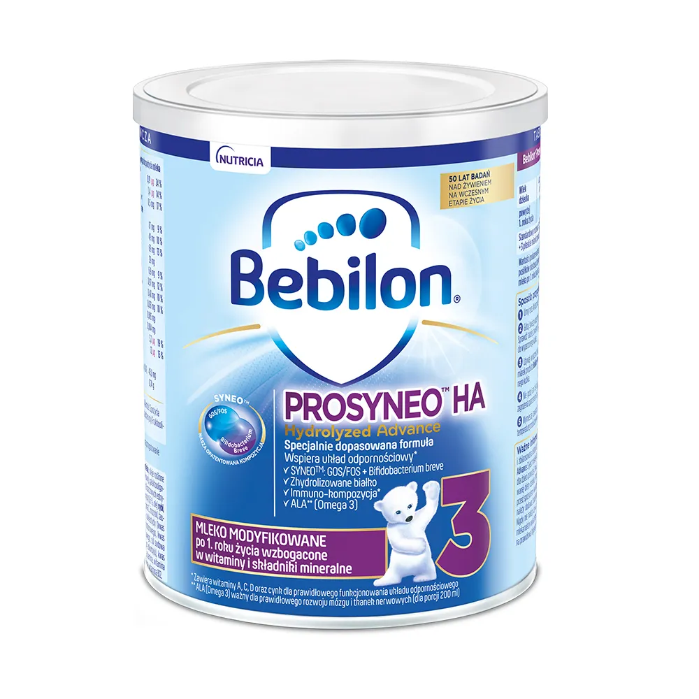 Bebilon Prosyneo HA 3 mleko modyfikowane po 1. roku, 400 g 