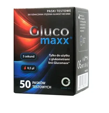 Glucomaxx, test pasków, 50 sztuk