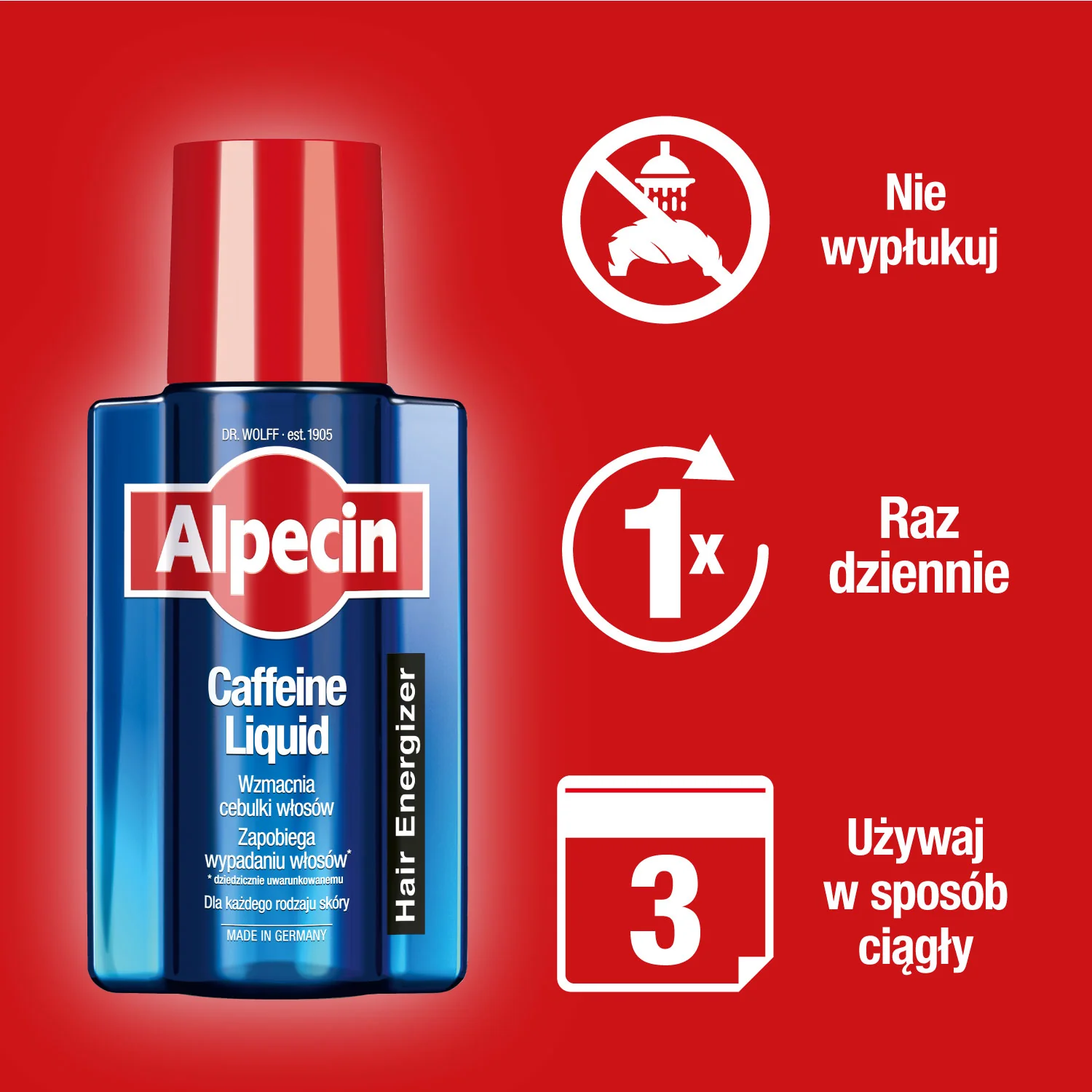 ALPECIN CAFFEINE LIQUID PLYN 200ML 