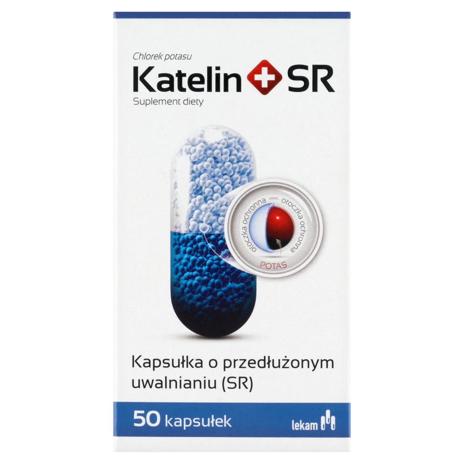 Katelin+ SR, suplement diety, 50 kaps.