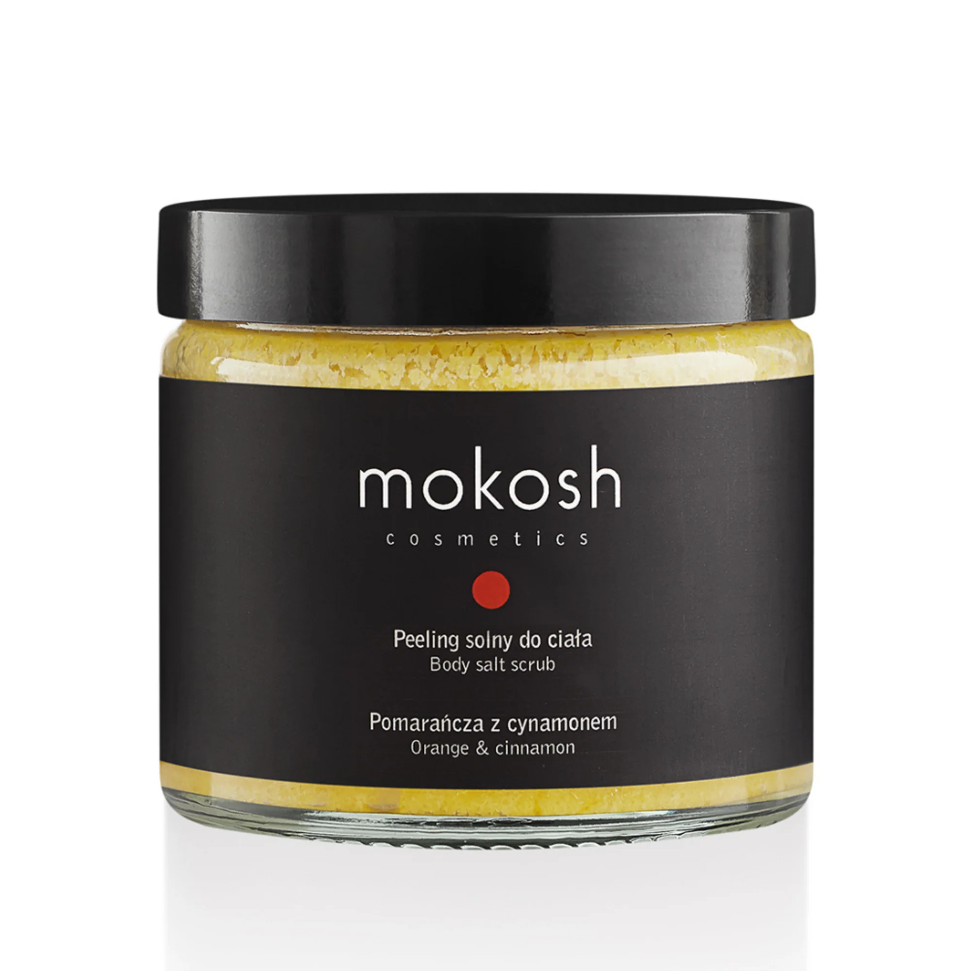 Mokosh, peeling solny do ciała pomarańcza z cynamonem, 300 g