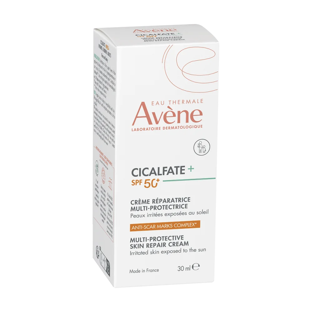 Avène Cicalfate + Multi-Protective Repair Cream SPF50+ krem regenerujący SPF 50+, 30 ml 