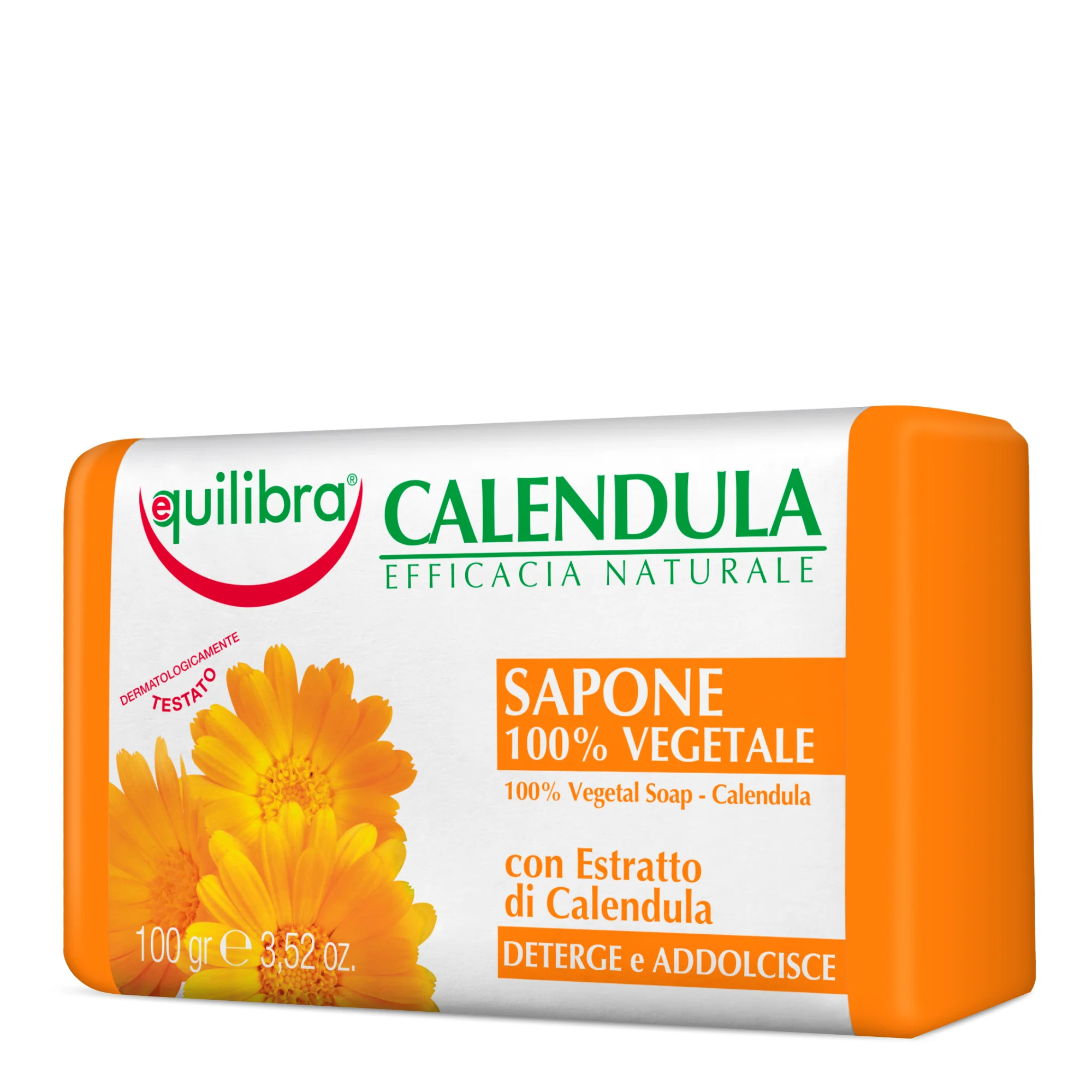 Equilibra Calendula, mydło nagietkowe, 100 g