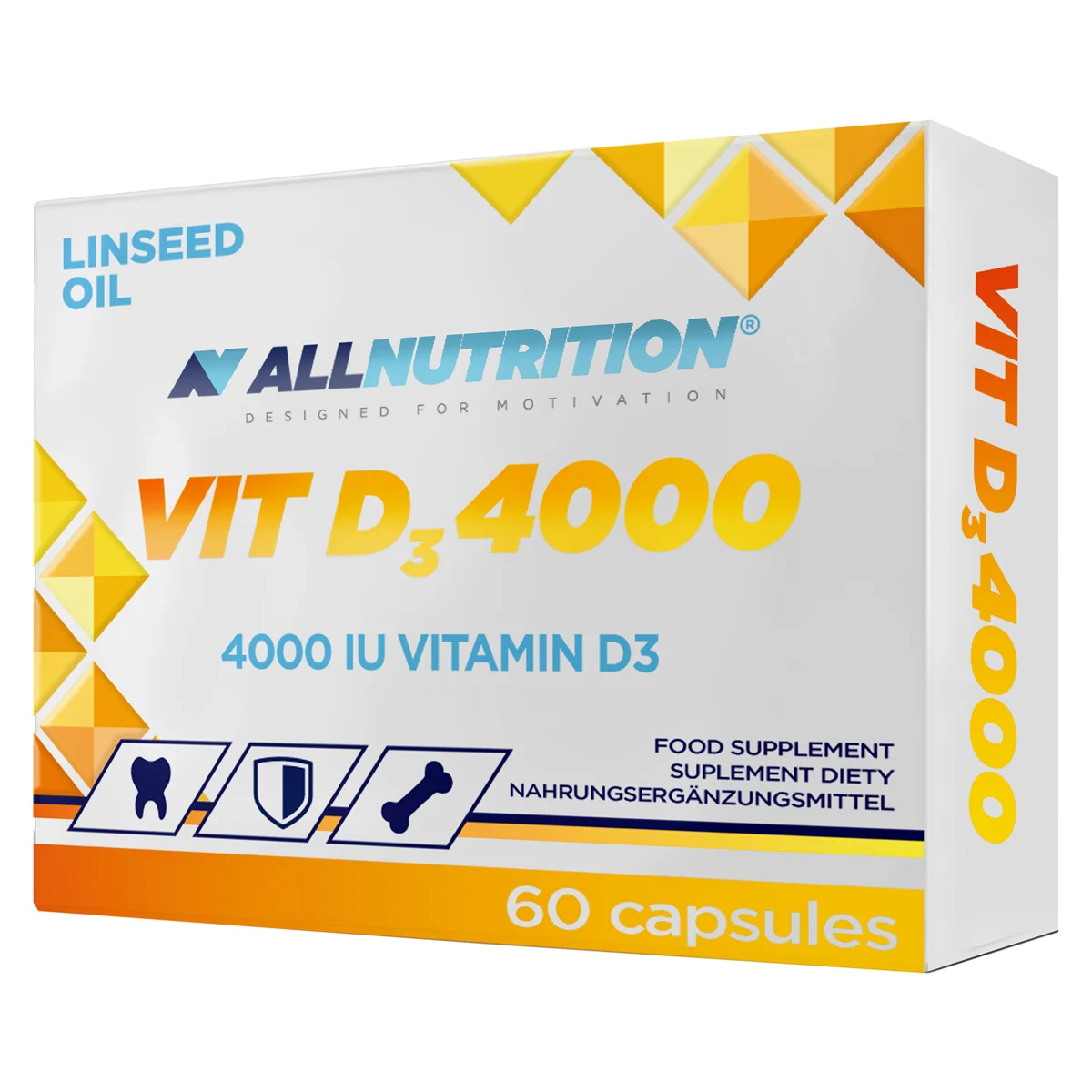 Allnutrition D3 4000 60 kaps.