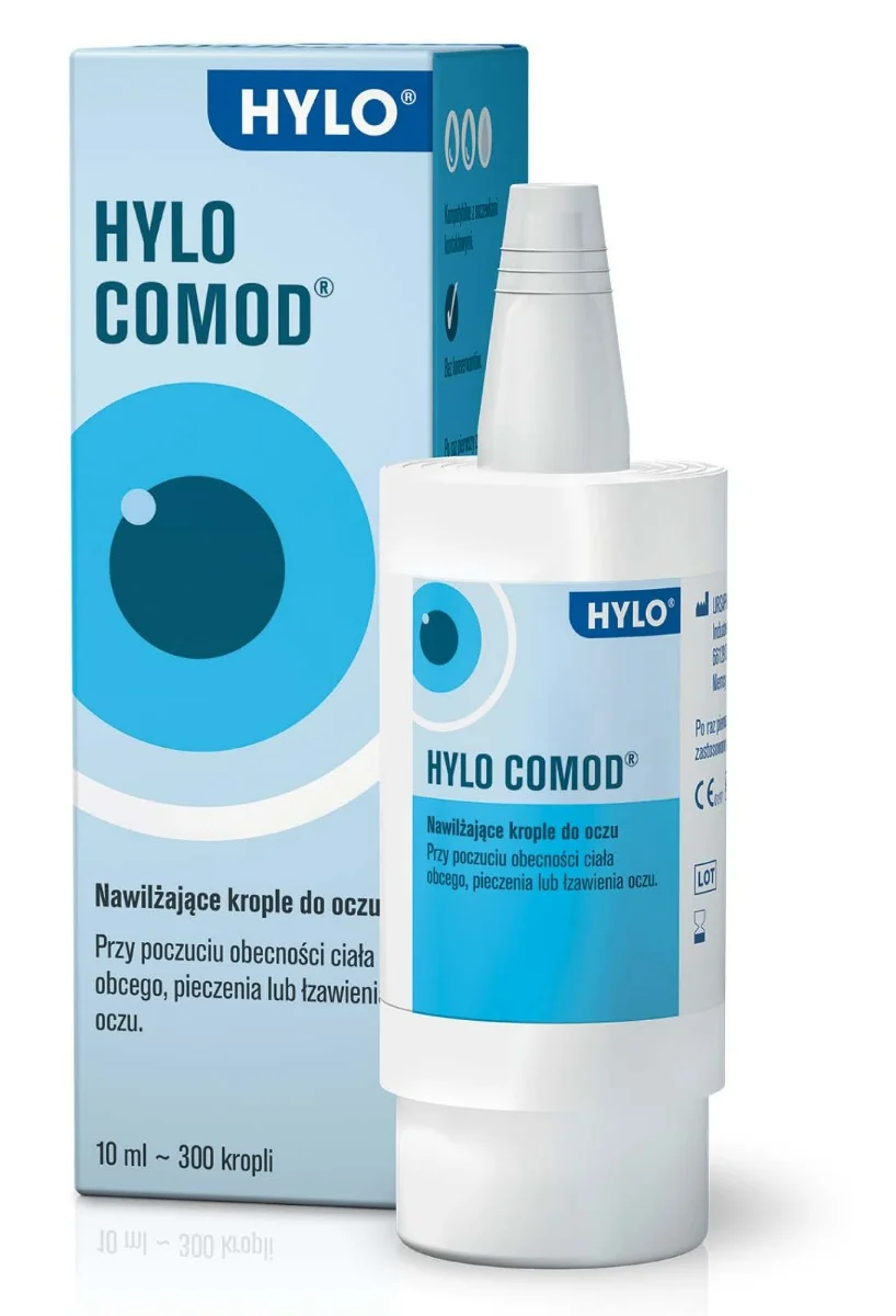 Hylo-Comod, krople do oczu, 10 ml