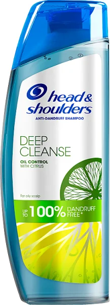 Head & Shoulders Deep Cleanse Oil Control, szampon przeciwłupieżowy, 300 ml